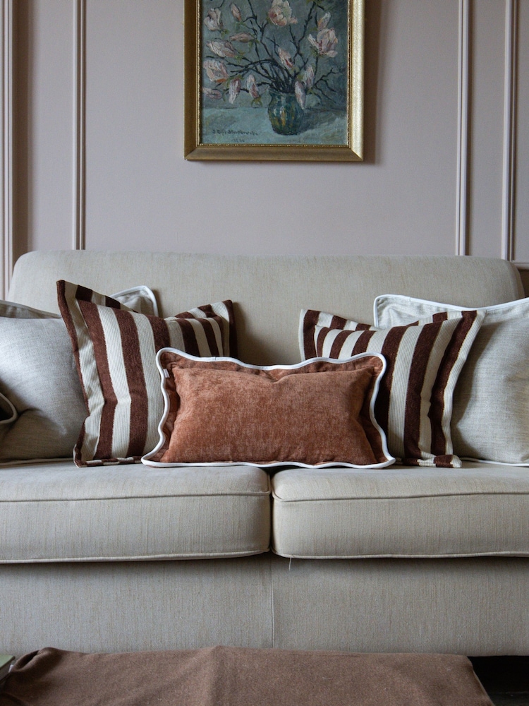 Ellenvale Interiors Rust Chloe Cushion Cover 50 X 30cm - Image 3 of 3