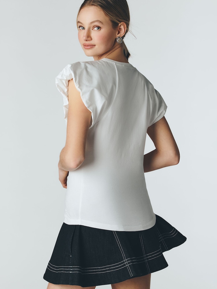 Anthropologie Maeve Cloud T-Shirt - Image 4 of 4