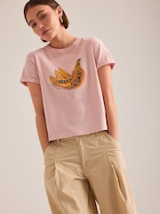 Anthropologie Bananas Graphic T-Shirt - Image 1 of 4