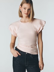 Anthropologie Maeve Cloud T-Shirt - Image 1 of 4