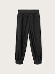 AllSaints Black Harrie Trousers - Image 6 of 6