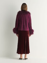 Rixo Red Sammy Jacket - Image 5 of 7