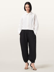 AllSaints White Nara Shirt - Image 4 of 5