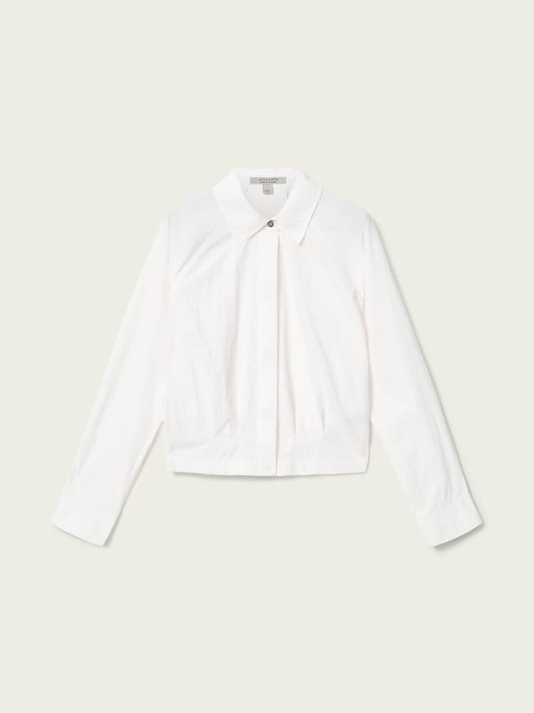 AllSaints White Nara Shirt - Image 5 of 5