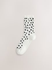 Grey Animal Ankle Socks 7 Pack - Image 2 of 10