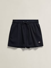GANT Blue Shield Sweat Shorts - Image 1 of 2