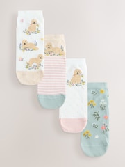 Charlie The Cockapoo - حزمة من 4 قطعة من جوارب الأحذية الرياضية - صورة 1 من 7