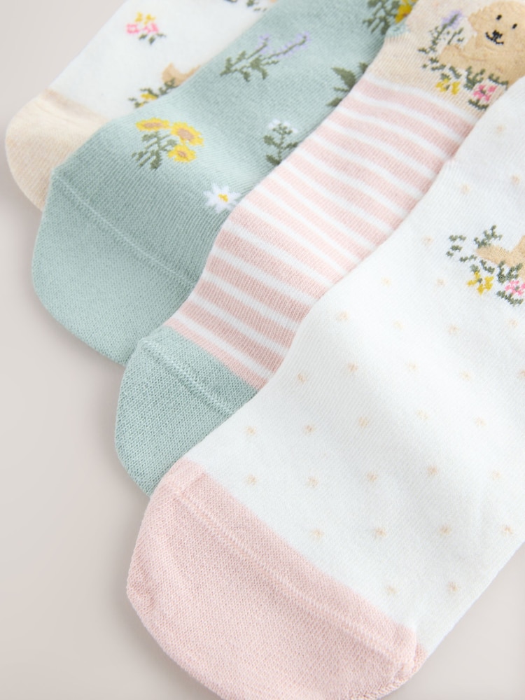 Charlie The Cockapoo - حزمة من 4 قطعة من جوارب الأحذية الرياضية - صورة 7 من 7