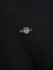 GANT Black Shield Crew Neck Sweatshirt - Image 2 of 2