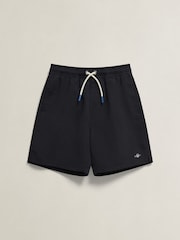 GANT Black Shield Swim Shorts - Image 1 of 2