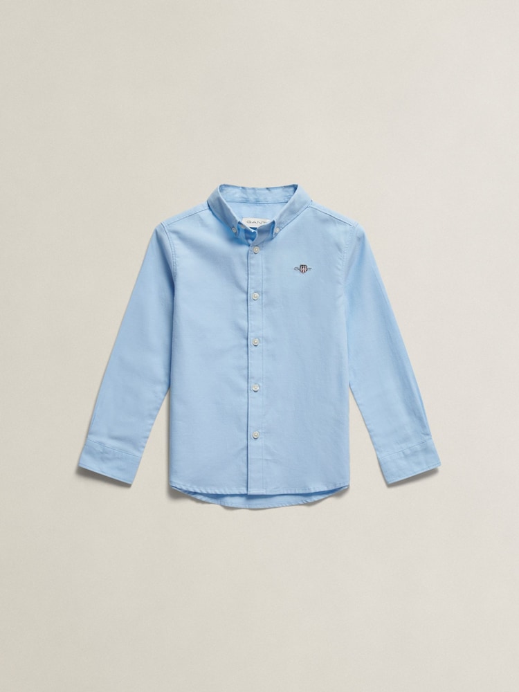 ブルー - GANT シールドオックスフォードシャツ - 画像 1 / 2
