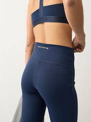 Marina de guerra - Leggings deportivos Dry Tech con control de abdomen Kick Fare - Imagen 4 de 7