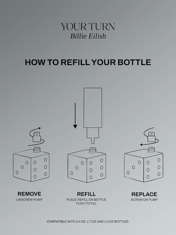 Billie Eilish Your Turn Eau de Parfum Refill 150ml - Image 4 of 4 Billie Eilish Your Turn Eau de Parfum Refill 150ml - Image 4 of 4