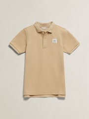 GANT Natural Badge Short Sleeve  Polo Shirt - Image 1 of 2
