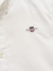 GANT White Shield Oxford Shirt - Image 2 of 2
