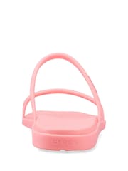 Crocs Pink Miami Two Strap Sandals - Image 3 of 5