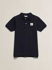 GANT Blue Badge Short Sleeve  Polo Shirt - Image 1 of 2