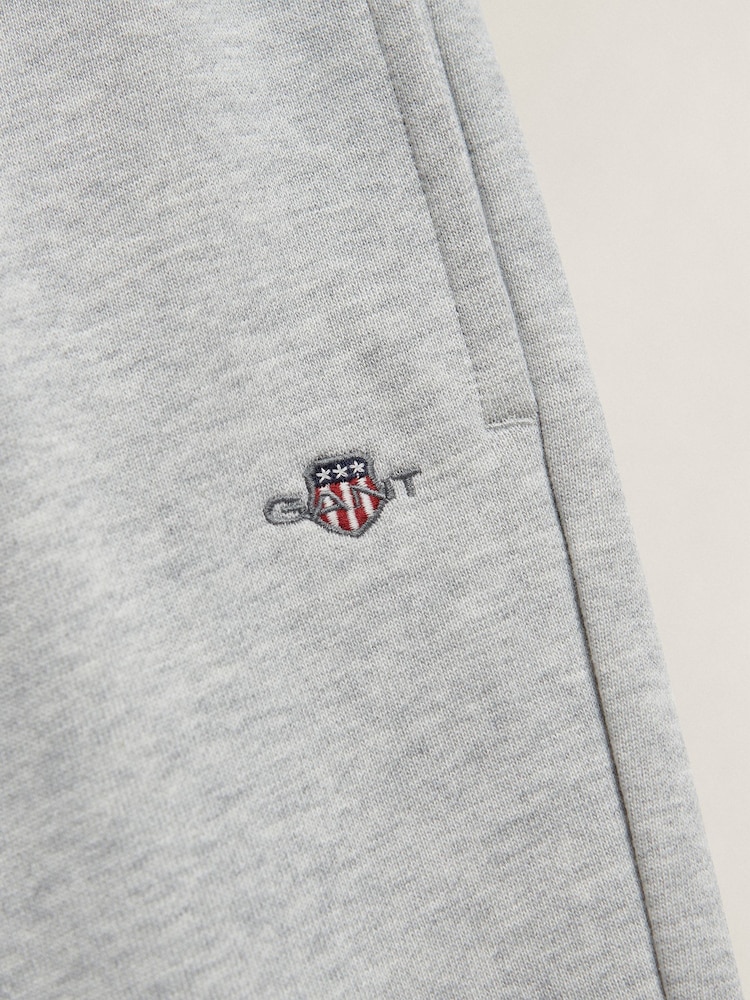 GANT Grey Shield Joggers - Image 2 of 2 GANT Grey Shield Joggers - Image 2 of 2