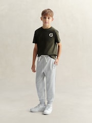 GANT Grey Shield Joggers - Image 4 of 6
