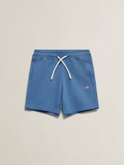 GANT Blue Shield LB Sweatshorts - Image 1 of 2