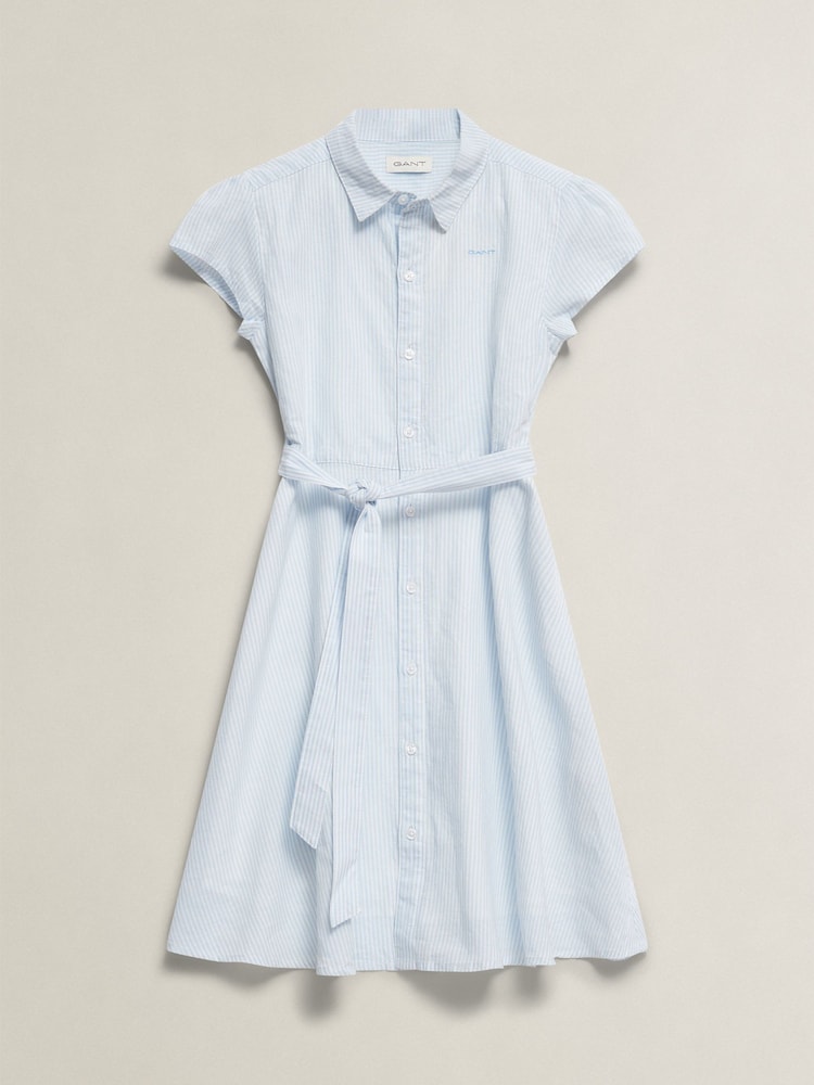 GANT Blue Striped Shirt Dress - Image 1 of 2