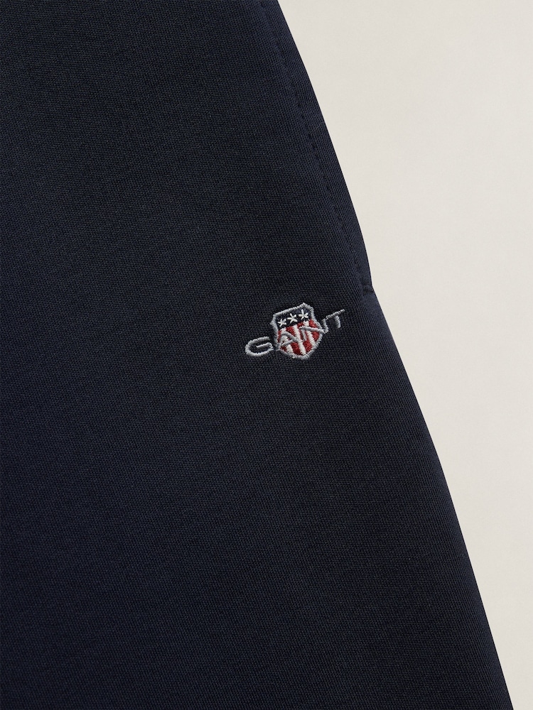 GANT Blue Shield Bootcut Joggers - Image 2 of 2 GANT Blue Shield Bootcut Joggers - Image 2 of 2