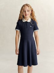 GANT Blue Shield SS Polo Dress - Image 1 of 6