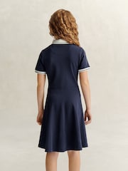 GANT Blue Shield SS Polo Dress - Image 2 of 6