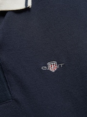 GANT Blue Shield SS Polo Dress - Image 6 of 6
