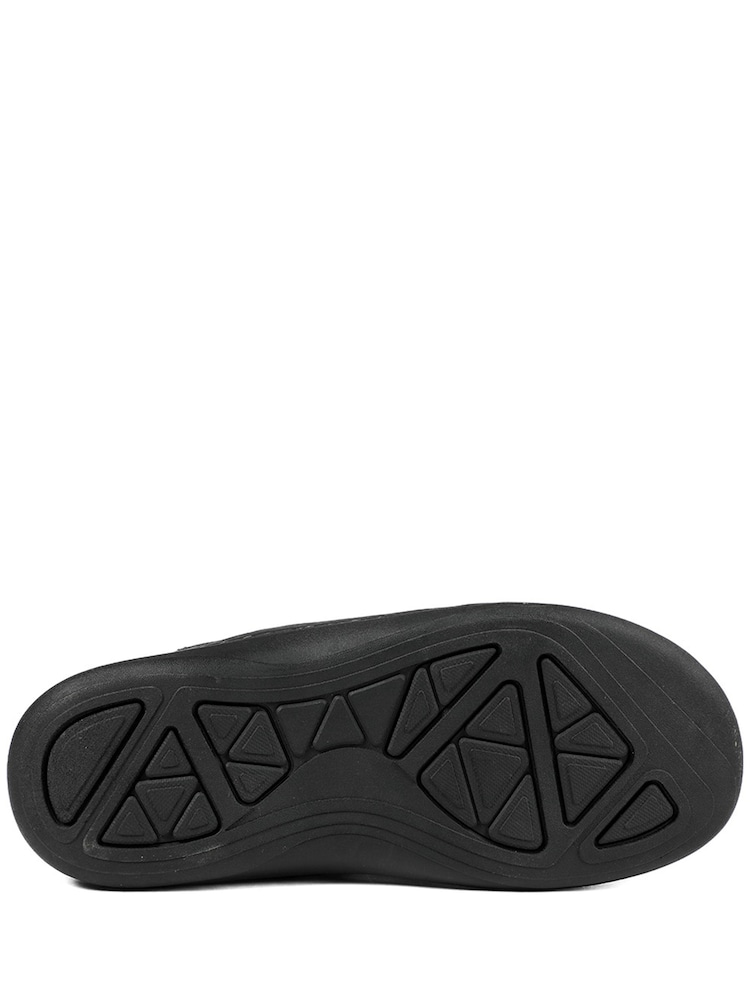 Pavers Black Leather Buckle Fastening Sandals - Image 6 of 6