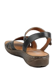 Pavers Leather Buckle Fasten Casual Sandals - 圖片 3/5