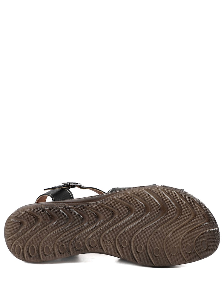 Pavers Leather Buckle Fasten Casual Sandals - 圖片 5/5