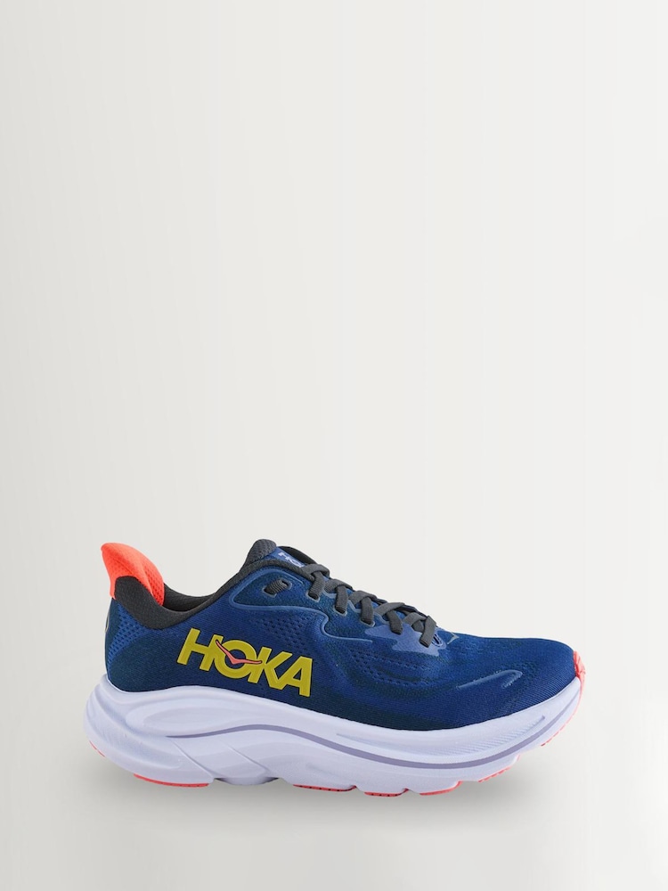 HOKA Dark Blue Clifton 10 Trainers - Image 1 of 1