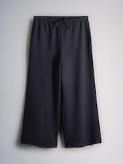 The Set Premium Cotton Quarter Zip and Straight Leg Joggers Coord Dark Navy - Image 3 of 5