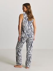JD Williams Animal Value Zebra Pyjamas Set 2 Pack - Image 2 of 4