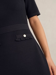 Hobbs Blue Petite Petra Dress - Image 3 of 4