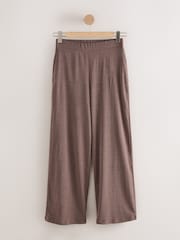 Mauve Purple Wide Leg Trousers - Image 6 of 8