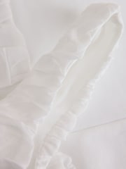 Ecru Sleeveless Bustier Corset Top - Image 8 of 8