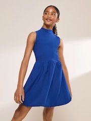 Lipsy Sleeveless High Neck Puffball Dress (5-16yrs) - Larawan 1 ng 4