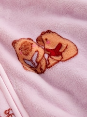 Lilac Capybara - Fleece Zip Through Dressing Gown (3-16yrs) - Image 10 of 11