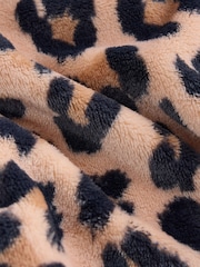 Animal Print Fleece Hooded Blanket (3-16yrs) - Image 3 of 4