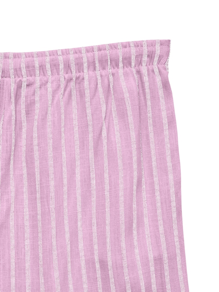VERO MODA Pink Mid Rise Wide Leg Trousers - Image 2 of 2 VERO MODA Pink Mid Rise Wide Leg Trousers - Image 2 of 2