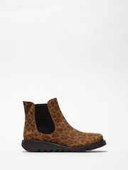 Fly London Brown Salv Boots - Image 1 of 4