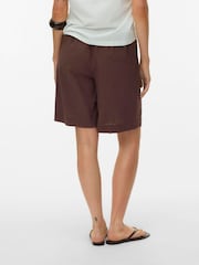 VERO MODA Brown Bermuda Shorts - Image 2 of 5