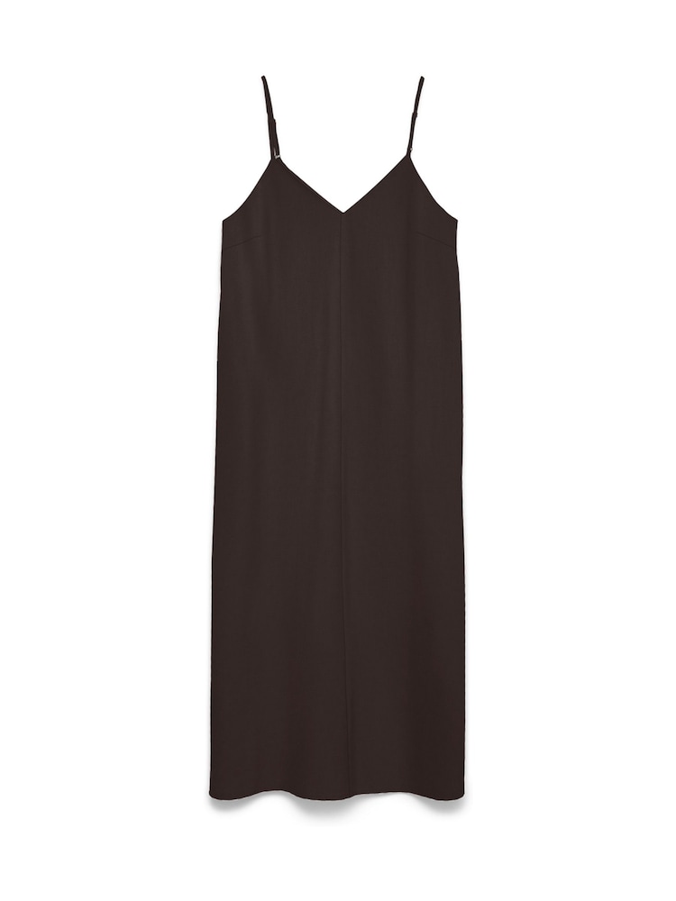 VERO MODA Brown Maxi Cami Dress - Image 1 of 1