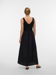 VERO MODA Black Sleeveless Jersey and Woven Maxi Dress - Image 4 of 5