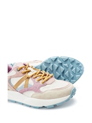 Moda in Pelle White Blainey Multi Panelled Chunky Trainers - Image 2 of 3