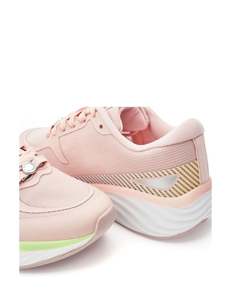 Moda in Pelle Pink Damara Textured Outsole Trainers - Image 4 of 4