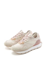 Moda in Pelle White Dorea Lace Up Trainers - Image 2 of 4