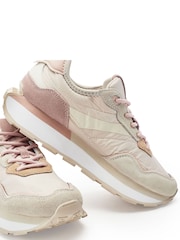 Moda in Pelle White Dorea Lace Up Trainers - Image 4 of 4